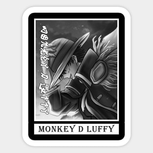 monkey d luffy Sticker